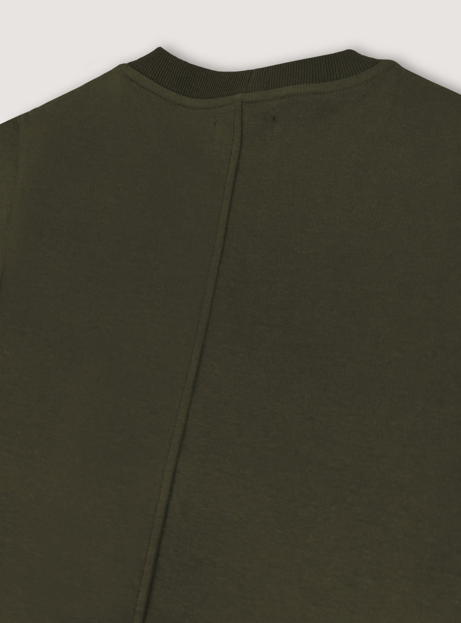Buy Olive Color POCKET TEE Online From Godiwear